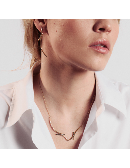FORMA necklace Minimalist, handcrafted - Monom