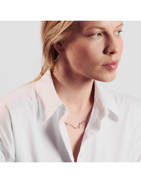 FORMA necklace Minimalist, handcrafted - Monom