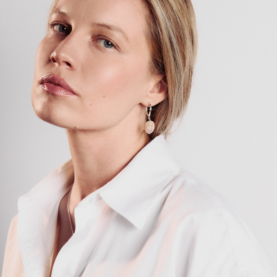 Caliope Lush Minimal Earrings, Handmade by Monom 2