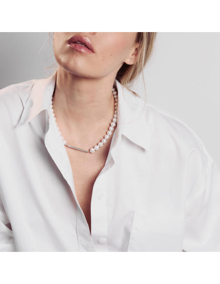 LINIA small Minimal Necklace, Handmade by Monom