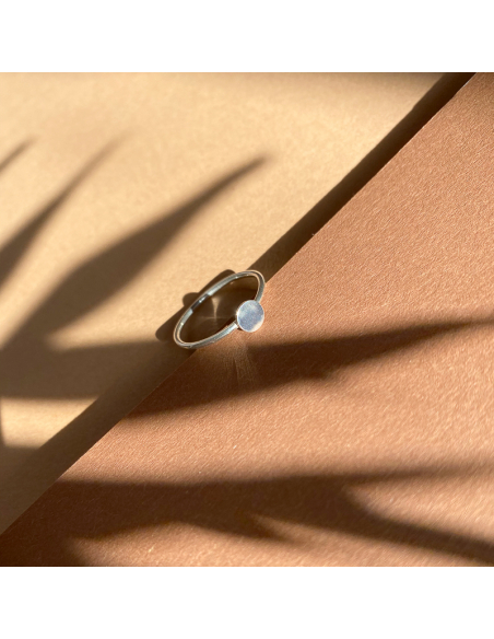 MINIM Circle Minimal Ring - Handmade by Monom