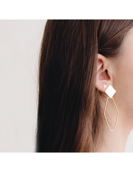 MINIM earrings square