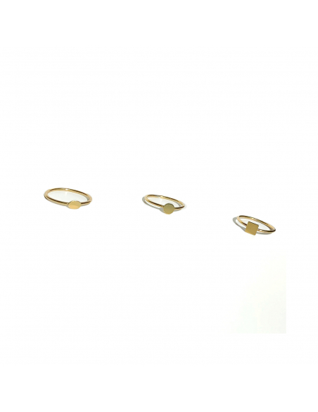 MINIM Square Minimal Ring - Handmade by Monom