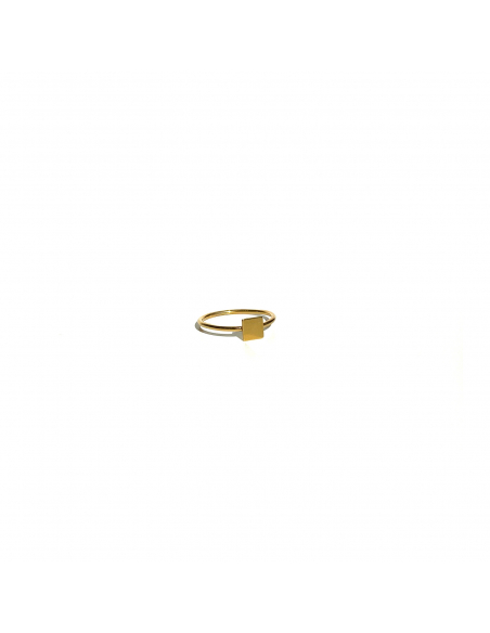MINIM Square Minimal Ring - Handmade by Monom