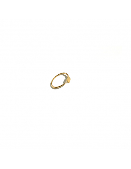 MINIM Square Minimal Ring - Handmade by Monom