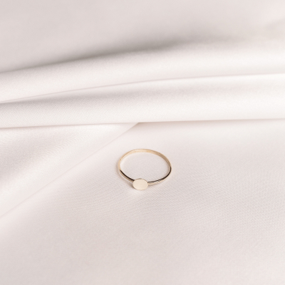 MINIM Circle Minimal Ring - Handmade by Monom 2