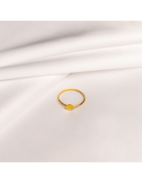 Inel MINIM circle Minimal, realizat manual. - Monom