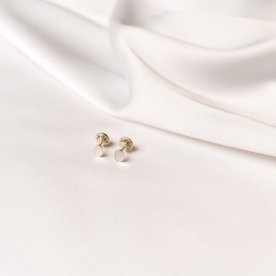 Cercei MINIM oval, realizati manual - Monom