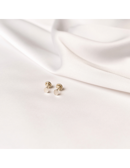 Cercei MINIM oval, realizati manual - Monom