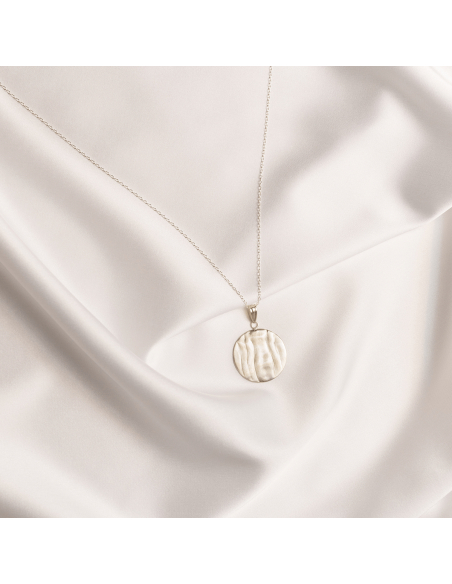 Colier ONDA design minimal, realizat manual. - Monom