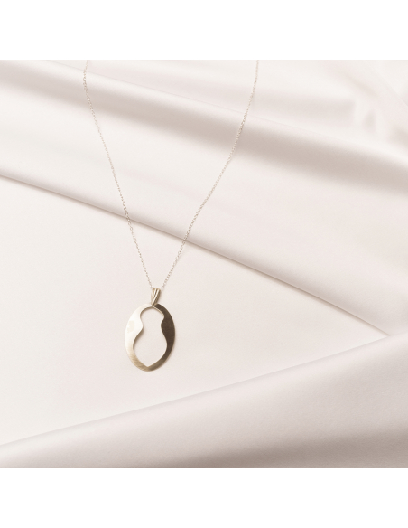 Colier CASCARA design minimal, realizat manual. - Monom