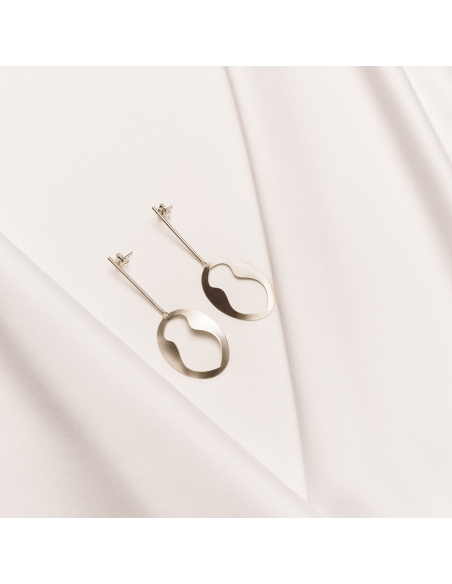 CASCARA earrings Minimalist, handcrafted - Monom