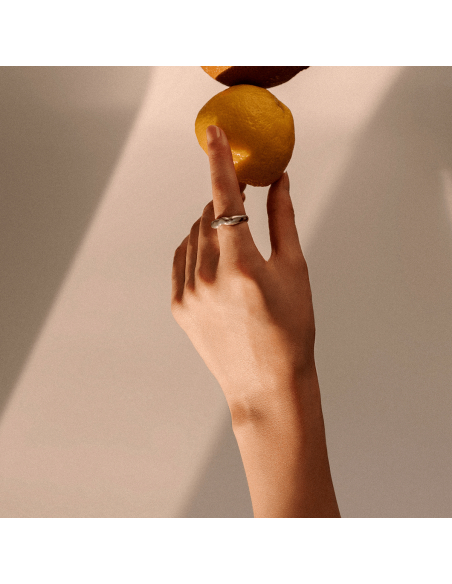 VUELTA ring Minimalist, handcrafted - Monom