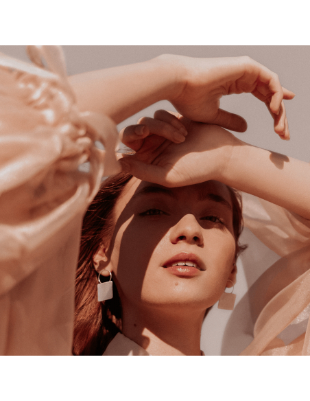 Cercei PLATTITUDE COMBO Minimal, realizate manual. - Monom