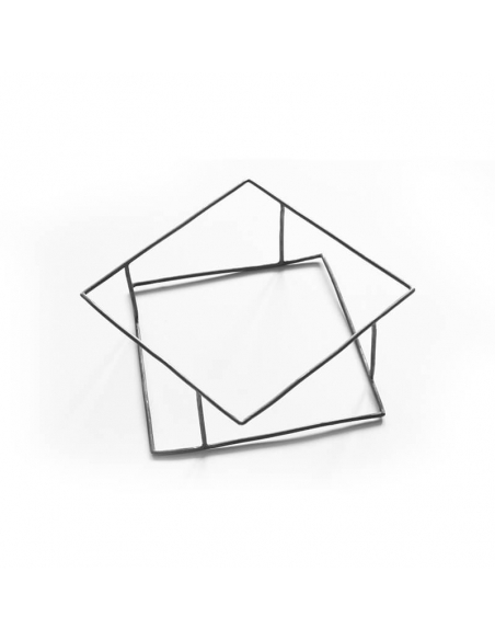 Bratara TRANSLATIONS design minimal, realizata manual. - Monom